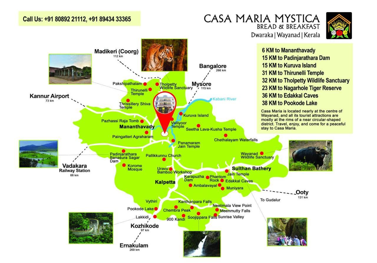 Casa Maria Mystica Apartments, Mananthavady, Wayanad 외부 사진